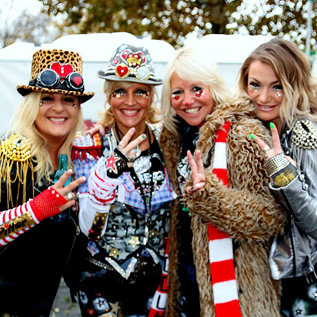 Gruppenfoto der Karnevalsband Colör